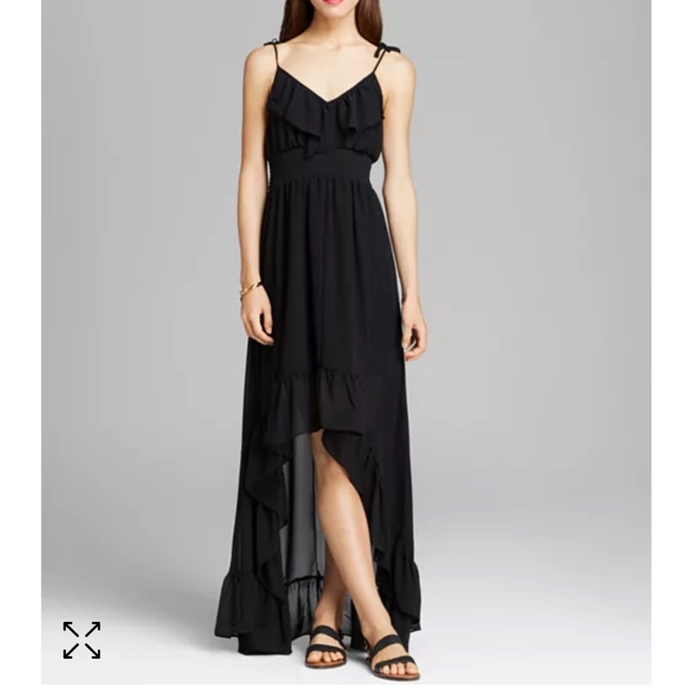 GUESS
Chiffon Ruffle Maxi Dress